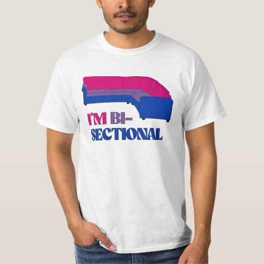 T-shirt Je suis bissectionnel (Devant)