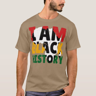 T-shirt Je suis Black History2