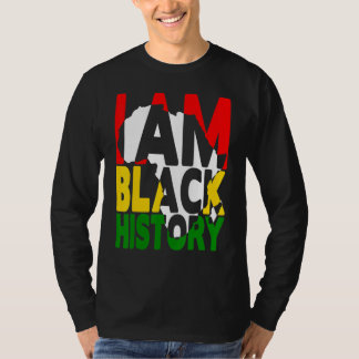 T-shirt Je Suis Black History Mois African American Pride