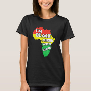 T-shirt Je Suis Black History Mois African American Pride