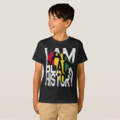 T-shirt Je Suis Black History Mois African American Pride (Devant entier)