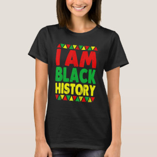 T-shirt Je Suis Black History Mois Melanin BLM African Pri