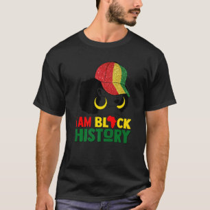 T-shirt Je Suis Black History Mois Melanin Pride African G