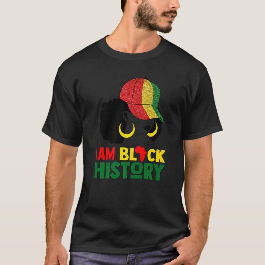 T-shirt Je Suis Black History Mois Melanin Pride African G (Devant)