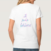 T-shirt je suis bohème (Dos)