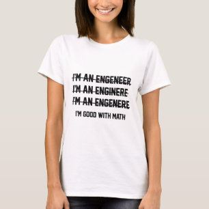 T-shirt Je suis bon avec les maths