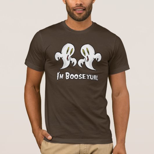 T-shirt Je suis BOOSEXUAL (Devant)