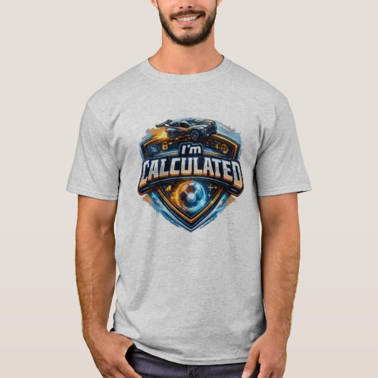 T-shirt Je suis calculé  (Devant)
