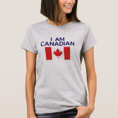 T-shirt Je suis Canadien (Devant)