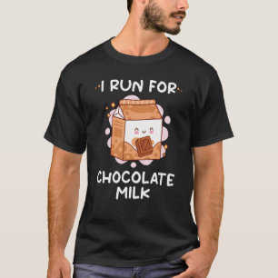 T-shirt Je Suis Candidat Au Chocolat Lait Alimentaire Grap