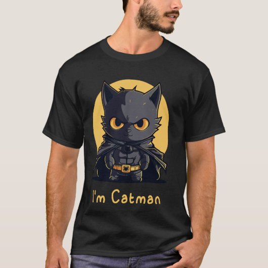 T-shirt Je suis Catman (Devant)