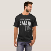 T-shirt Je suis ce légendaire Amari Funny Nom Amari (Devant entier)