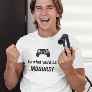 T-shirt Je suis ce que vous appelleriez un joueur personna