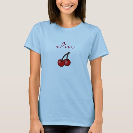 T-shirt Je suis cerise (Devant)