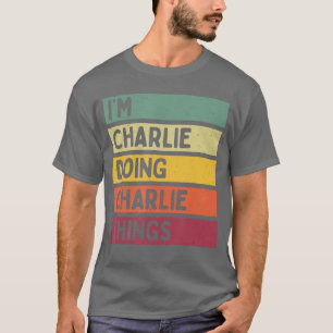 T-shirt Je suis Charlie faisant des choses de Charlie drôl