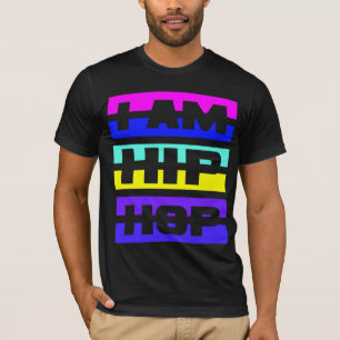 T-shirt Je suis chemise Hip hop - choisir style & couleur