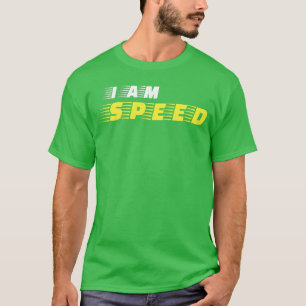 T-shirt Je suis Citation de Film de Course de Voiture Rapi