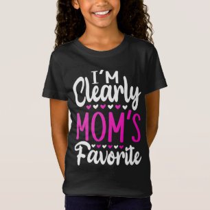 T-Shirt Je suis clairement le favori de maman