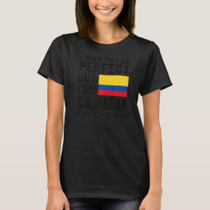 T-shirt Je suis Colombien Drapeau Colombie Patrimoine Colo