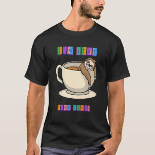 T-shirt Je suis comme 110 Fatigué Besoin Humour café