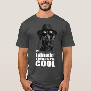T-shirt Je suis Cool Black Lab