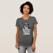 T-shirt Je suis Cool Boston Terrier (Devant entier)