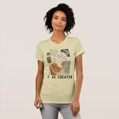 T-shirt JE SUIS CRÉÉ - De Conception (Devant entier)