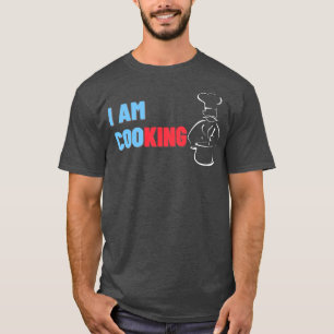 T-shirt Je Suis Cuisine Cuisine King Funny Chef Cook Cadea
