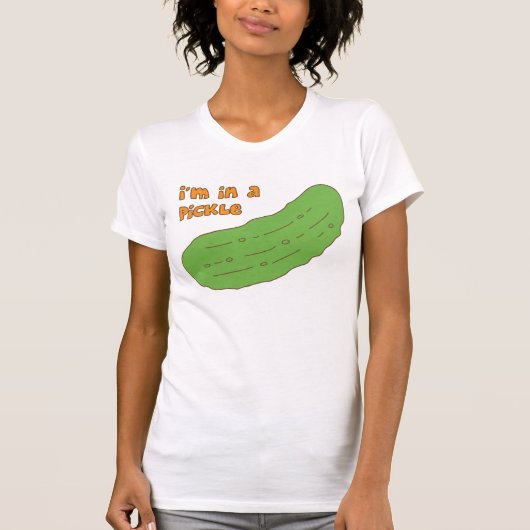 T-shirt Je suis dans des conserves au vinaigre (Devant)