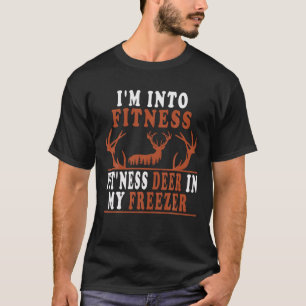 T-shirt Je suis dans Fitness Fit ness Deer Dans Mon Freeze