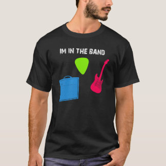 T-shirt Je suis dans la chemise de bande