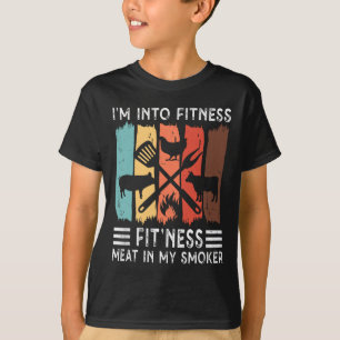 T-shirt Je suis dans la forme de la viande dans mon fumeur