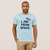 T-shirt Je suis de Space (Devant entier)