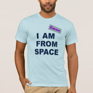 T-shirt Je suis de Space