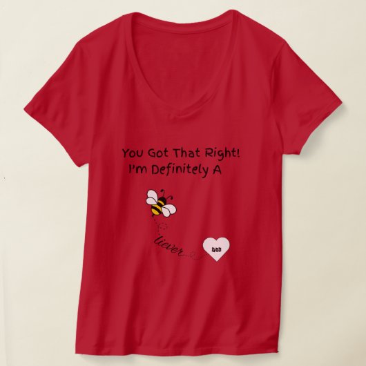 T-shirt Je suis définitivement un croisé graphique Tee (Poser)