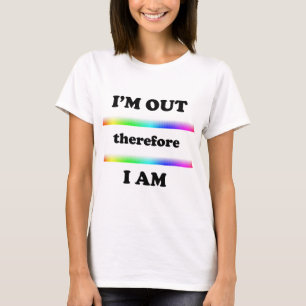 T-shirt Je suis dehors donc je suis