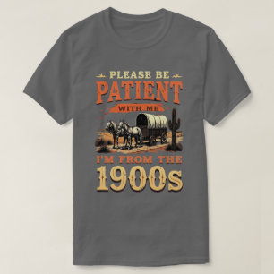 T-shirt Je suis des années 1900 - Drôle d'anniversaire vin