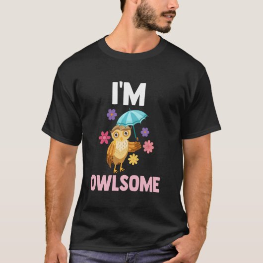T-shirt Je suis des chouettes (Devant)