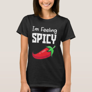 T-shirt Je suis des passionnés d'humour piquant rouge brûl
