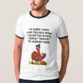 T-shirt Je suis désolé de vous avoir blessé.mw#3 (Devant)