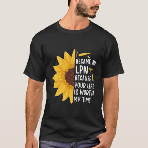 T-shirt Je Suis Devenu Infirmière Pratique Du Lpn Infirmiè