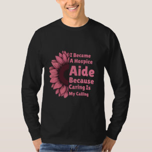 T-shirt Je Suis Devenu Un Aide D'Accueil Parce Que Prendre