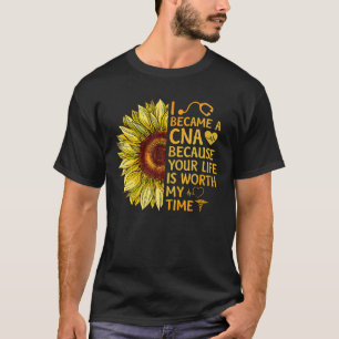 T-shirt Je Suis Devenu Un CNA Parce Que Ta Vie Vaut Le Mie