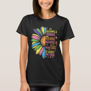 T-shirt Je Suis Devenue Infirmière De Triage