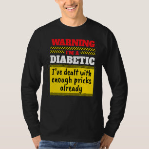 T-shirt Je Suis Diabétique I Insuline Diabétique Patients