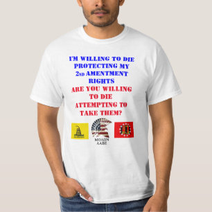 T-shirt Je suis DISPOSÉ À MOURIR