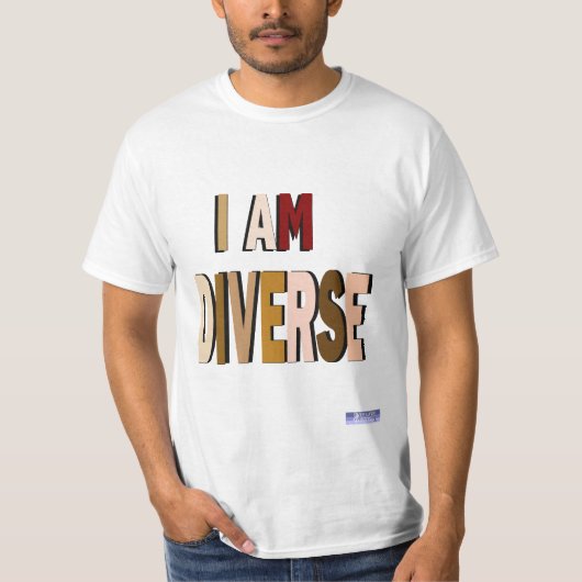 T-shirt Je Suis Diverse Value Tee (Devant)