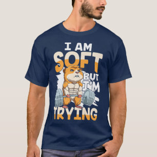 T-shirt JE SUIS DOUX MAIS J'ESSAIE pour un amoureux du cob