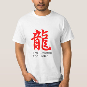 T-shirt Je suis Dragon Chinois Nouvel An hommes de base Te