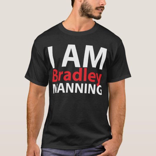 T-shirt Je suis effectif de Bradley (Devant)
